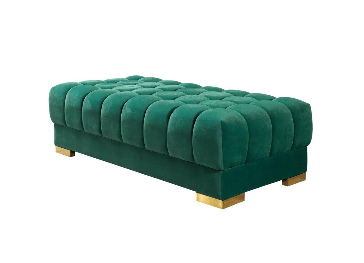 detailed fabric texture of Mila sectional