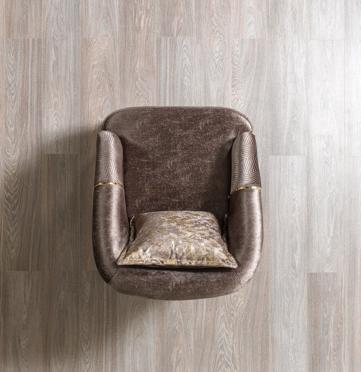 Santana chair in living room setting