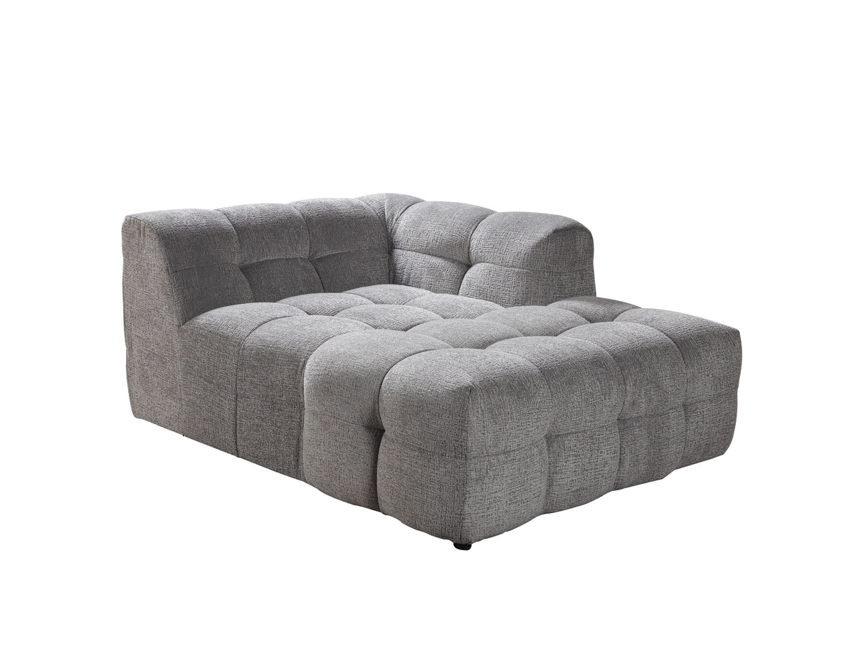 detailed seating cushions of sectional sofa