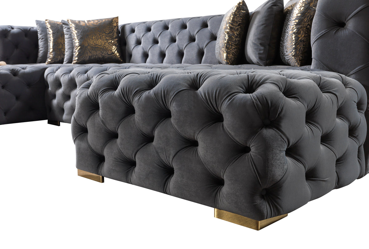 Close-up of plush velvet fabric