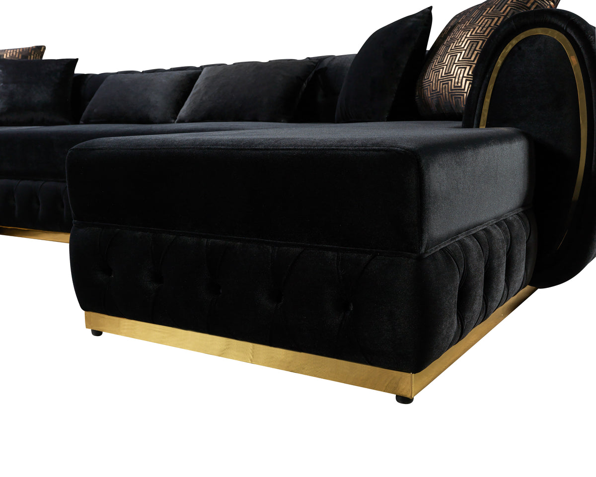 Scenic room view featuring Oprah sectional sofa