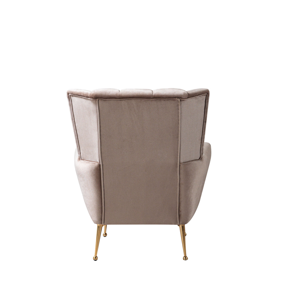 main view of Bianka Coffee Velvet Sofa & Loveseat furniture