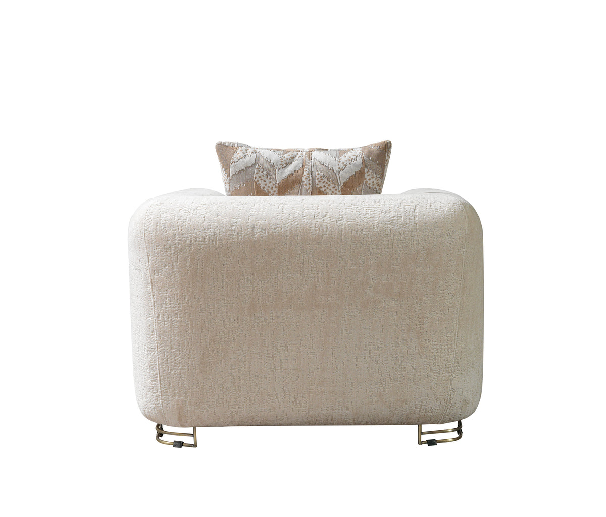 Ameena Ivory Boucle Chair