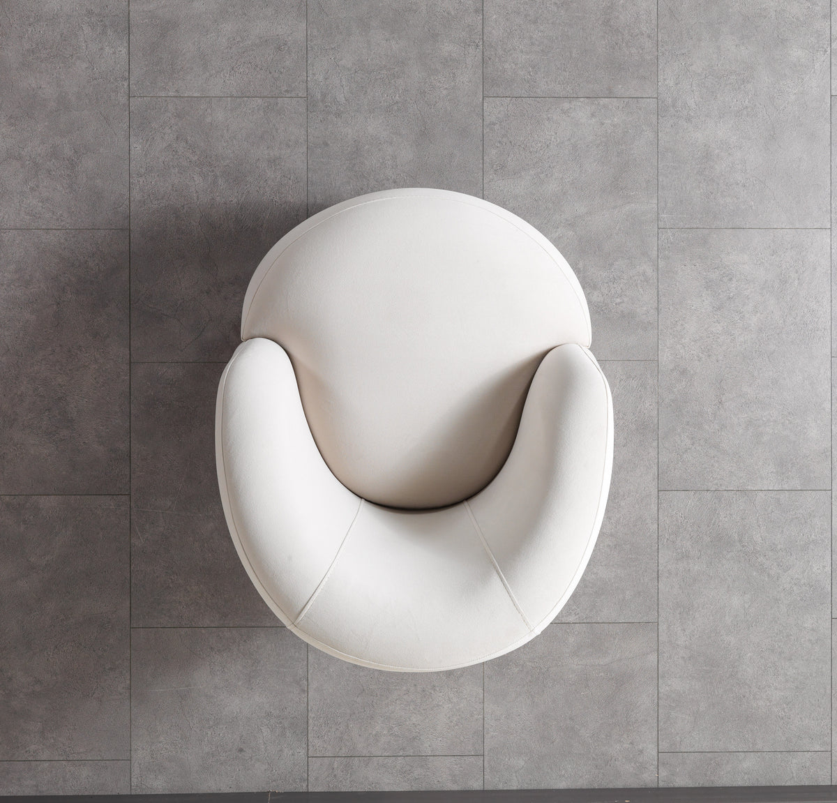 Emily Ivory Velvet Accent Chair