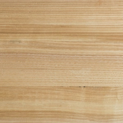 Swatch of tan replicated oak grain laminate finish