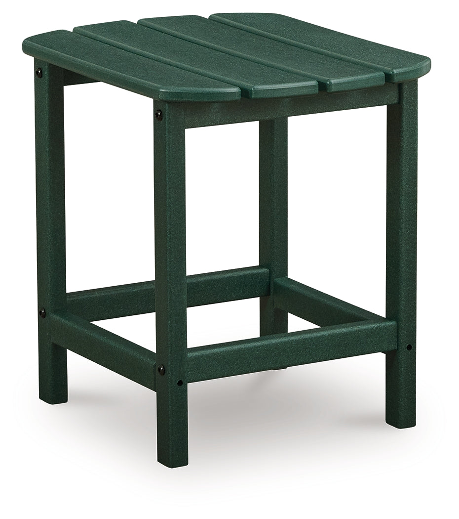 Sundown Green Shores Adirondack chair side view