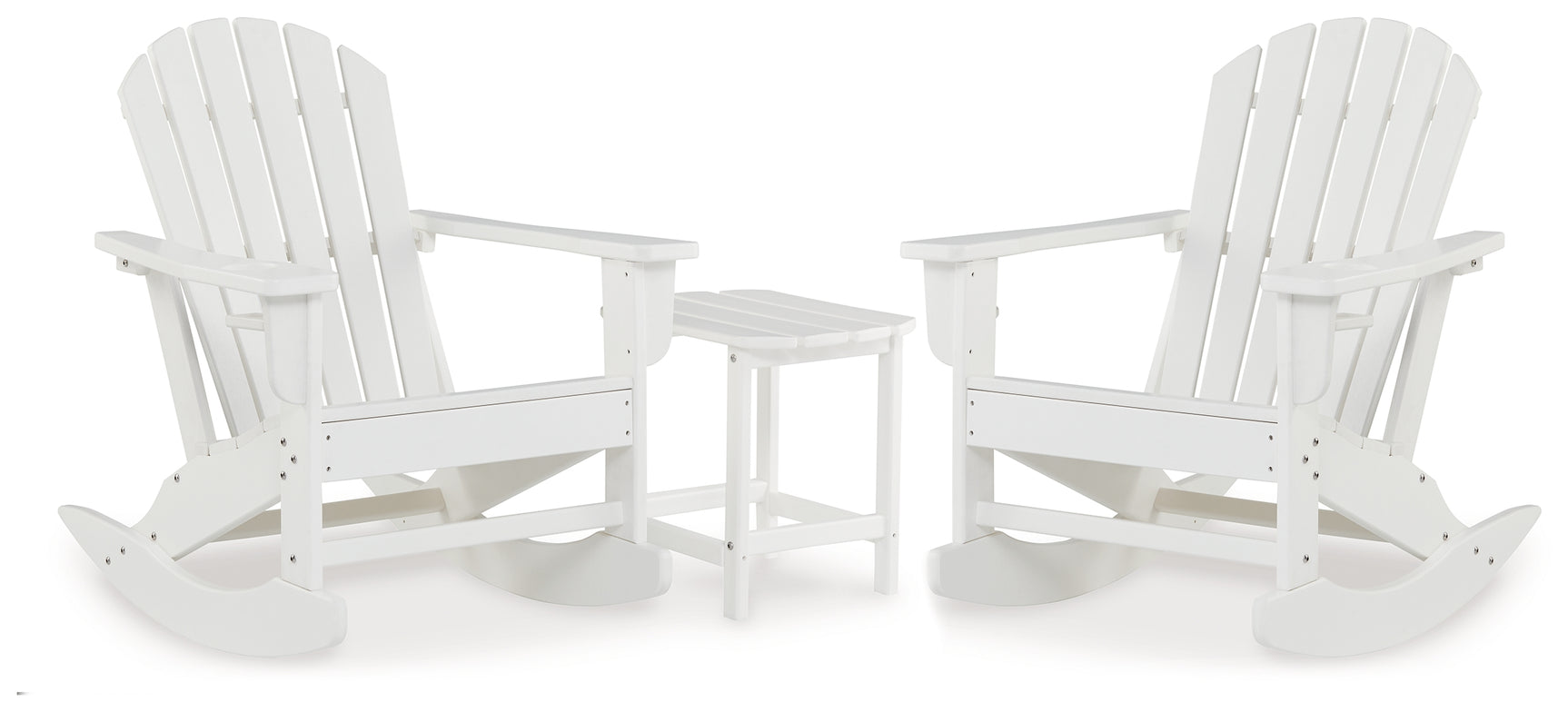 Close-up of white MEGA TUFF™ high-density polyethylene material on chair