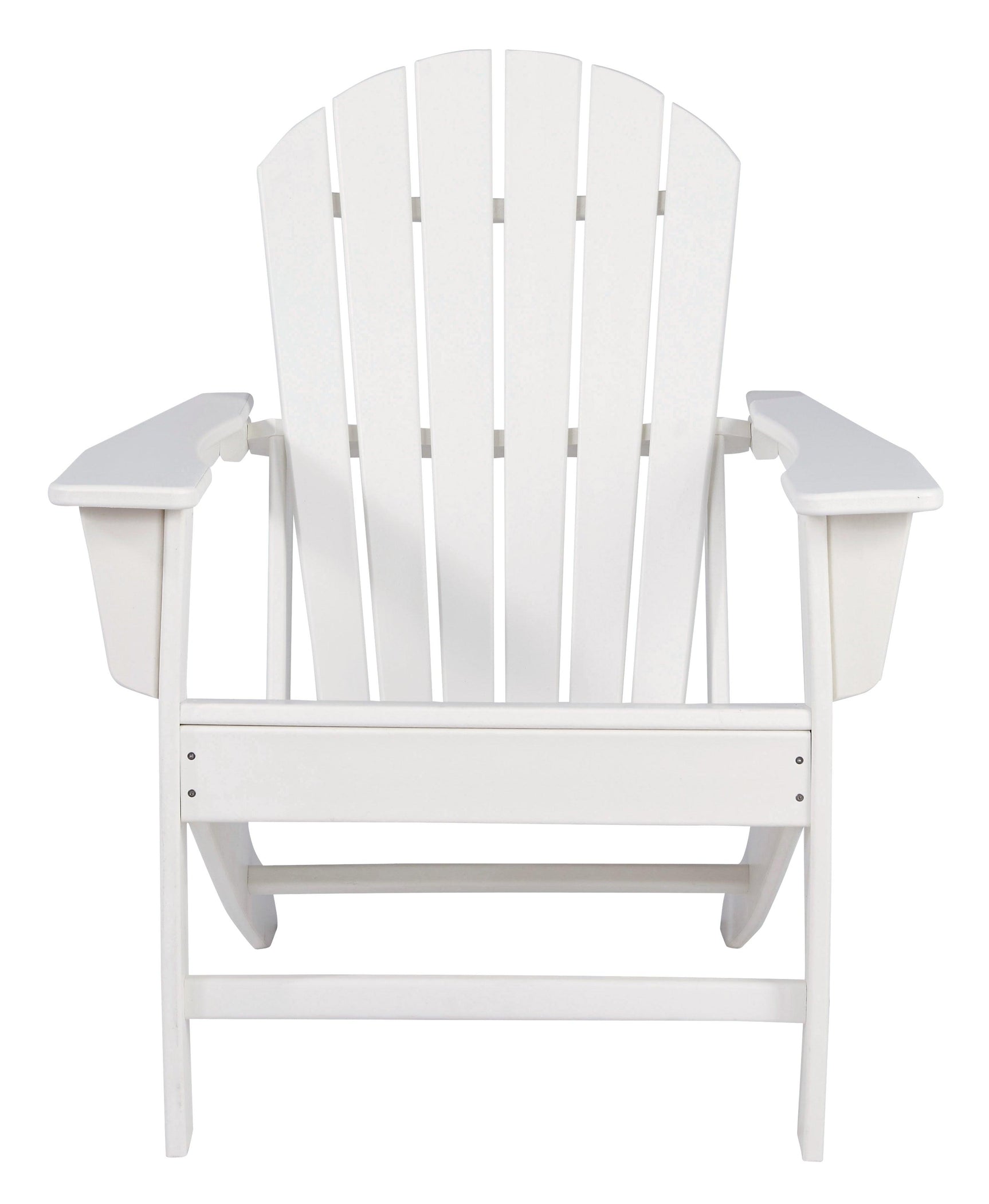 Sundown Treasure White Adirondack Chair dimension diagram