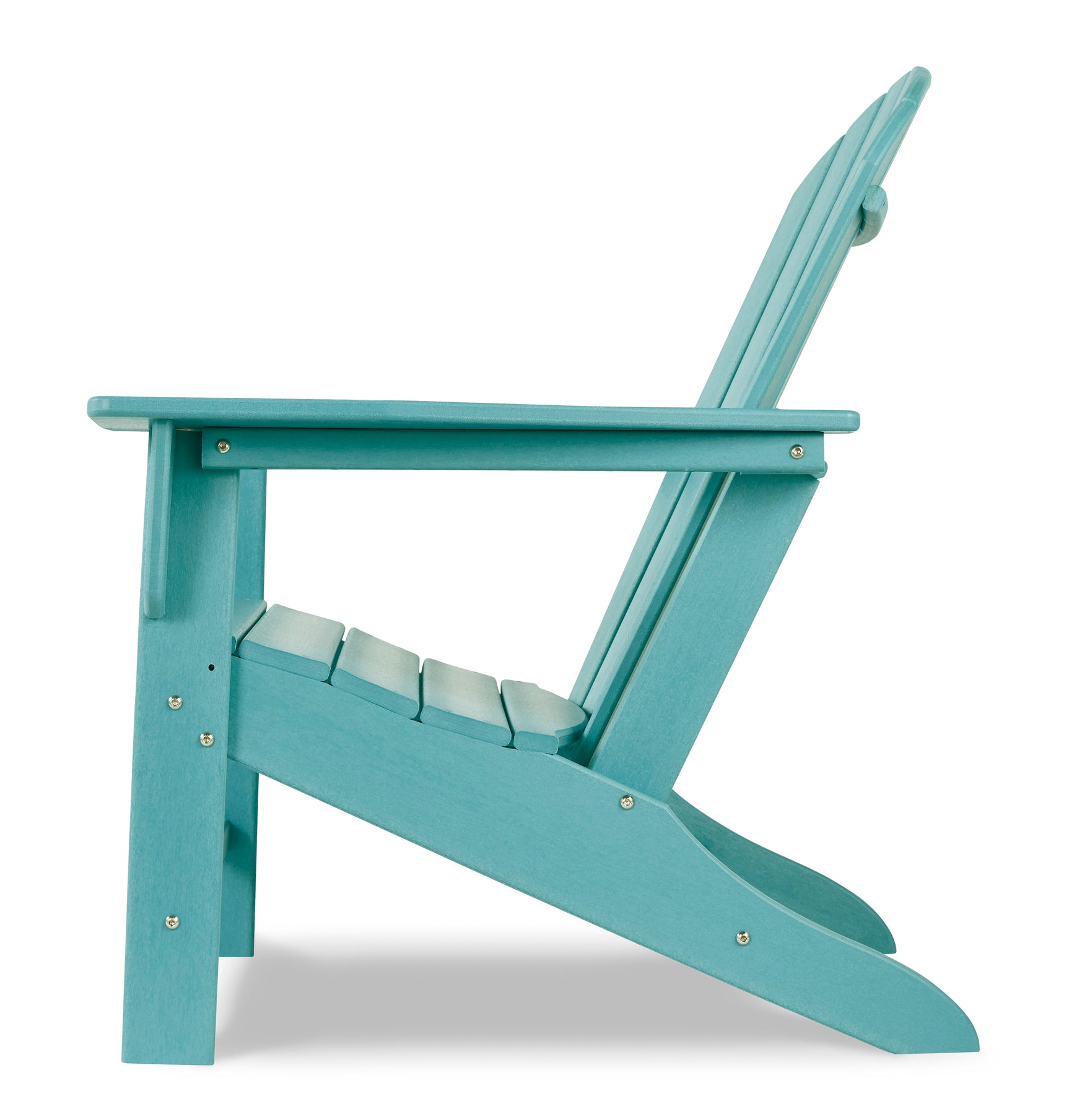 Sundown Turquoise Treasure outdoor chair and end table set, front angle