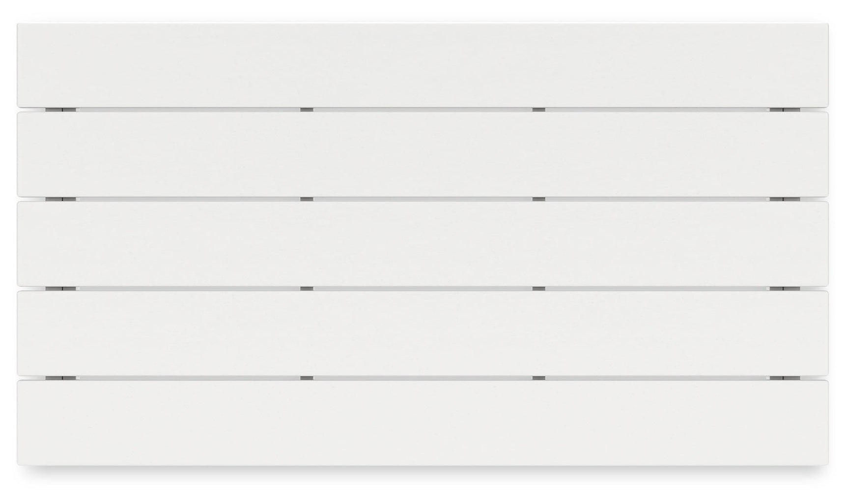 Hyland Wave White Outdoor Coffee Table