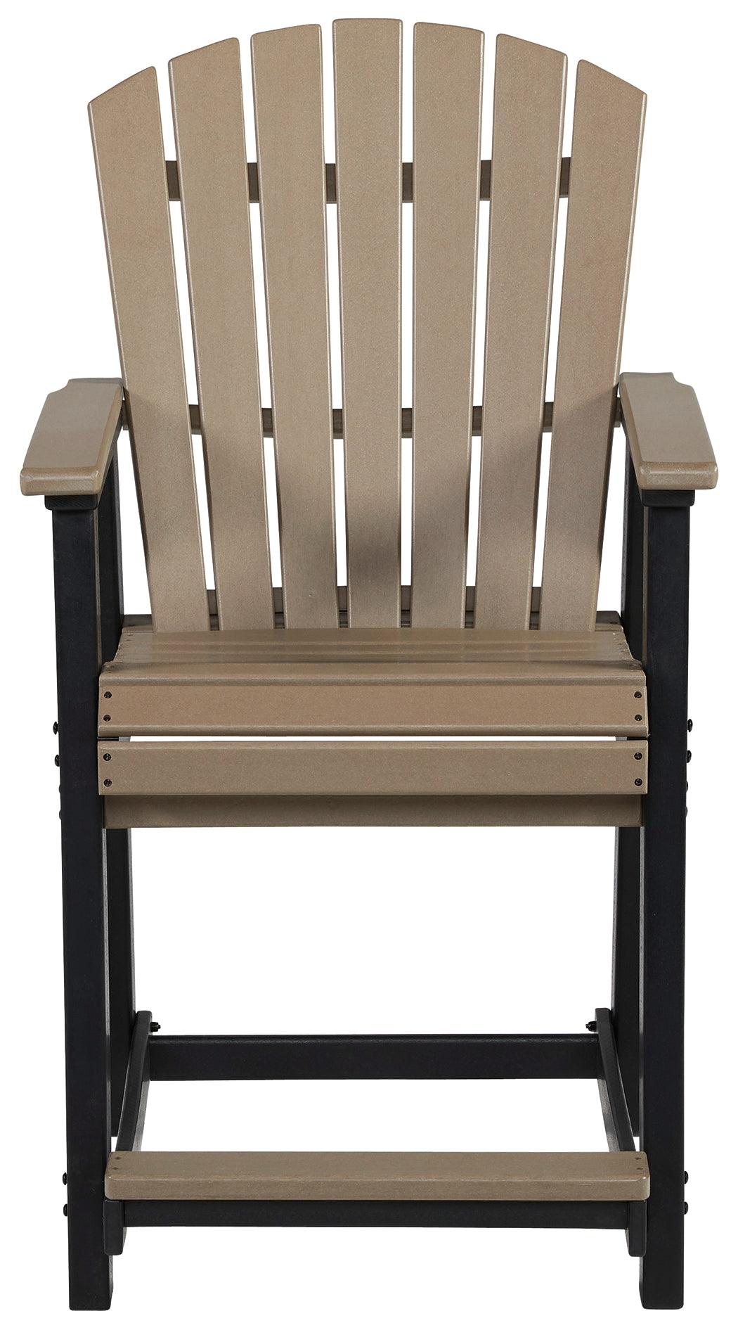 Fairen Trail ergonomic seat and footrest detail