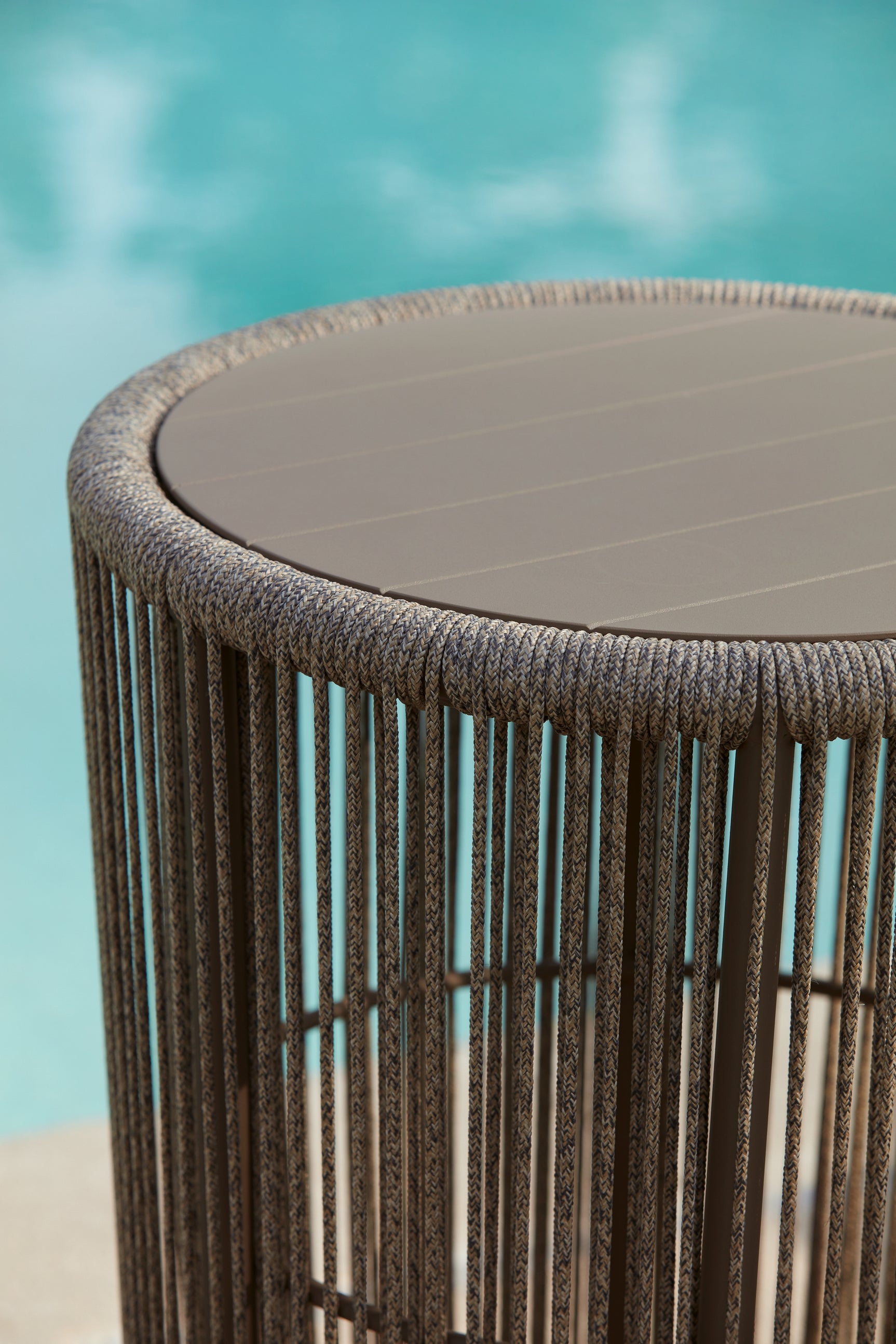 Majors Beach outdoor set styled on patio