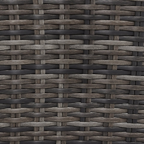 Oasis Court powder-coated aluminum frame detail