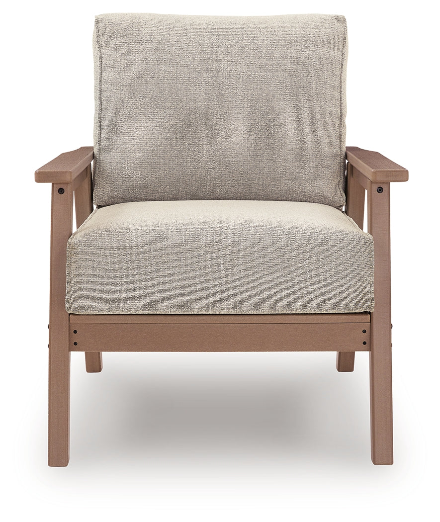 Grover Driftwood Beach outdoor lounge chair back view