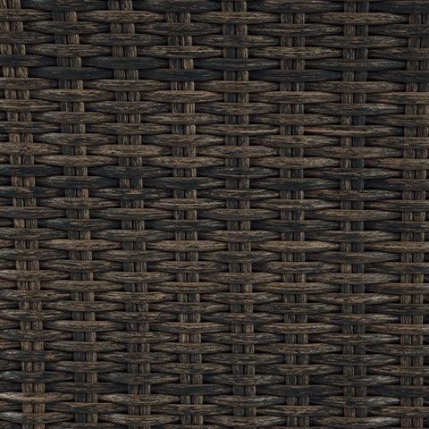 Brook Ranch Brown Outdoor Lounge Chair with Cushion - finish detail