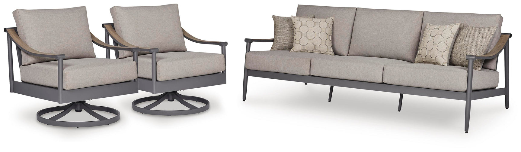 Lounge chair front view