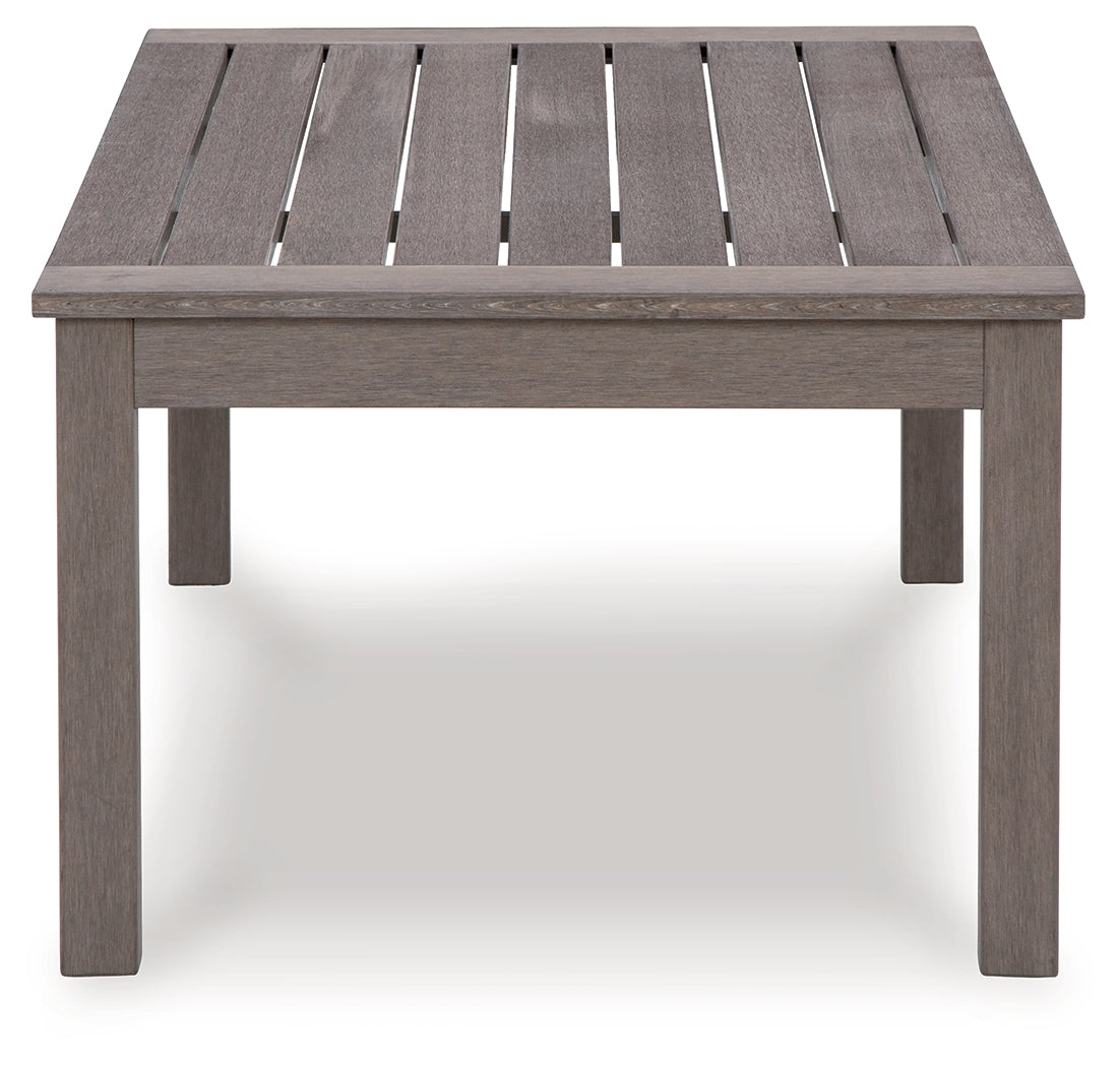 Side view of Hillside Gray/Brown Barn outdoor chair