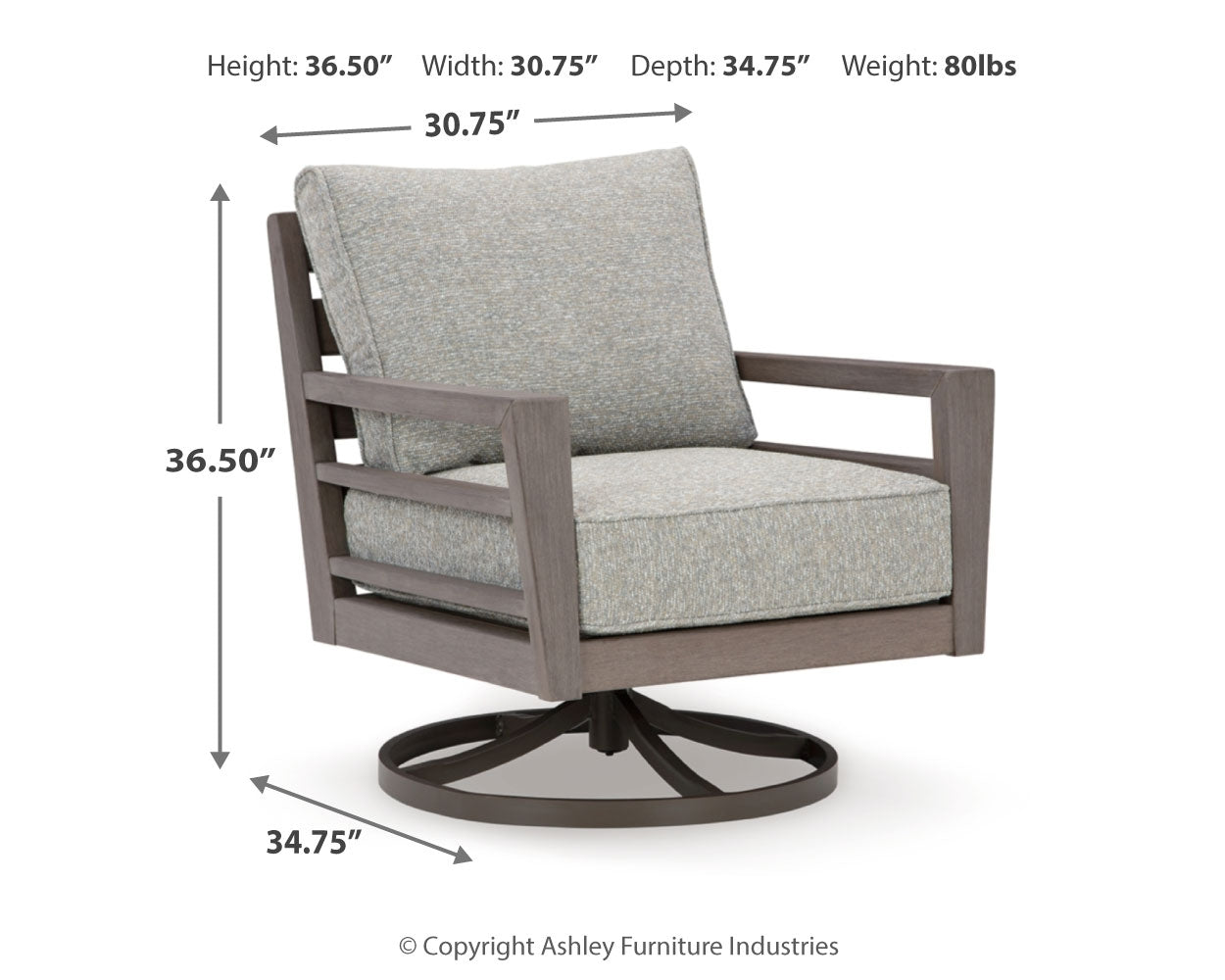 Dimensions diagram for Hillside Barn outdoor seating