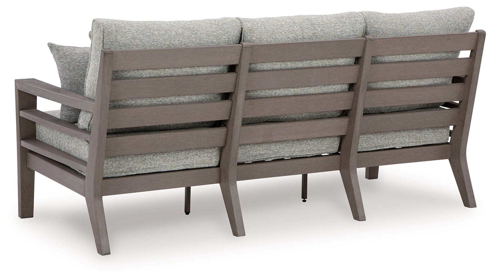 Hillside Gray/Brown Barn Outdoor Sofa and Loveseat