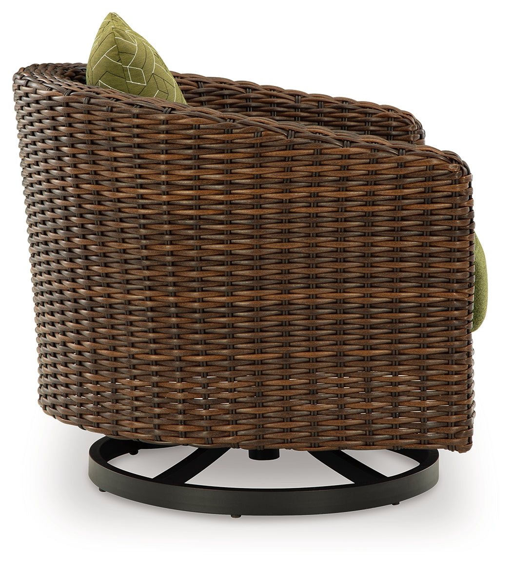 Side view of Horizon outdoor lounge chair