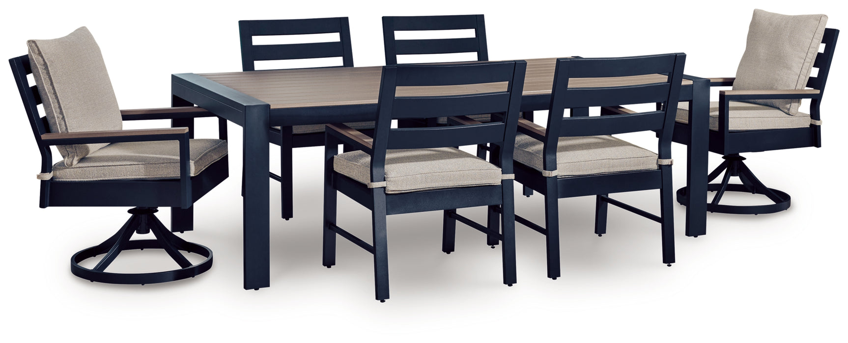 Angle showing chair seat and backrest design