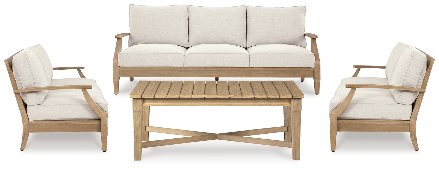 Left side angle of Carter outdoor sofa