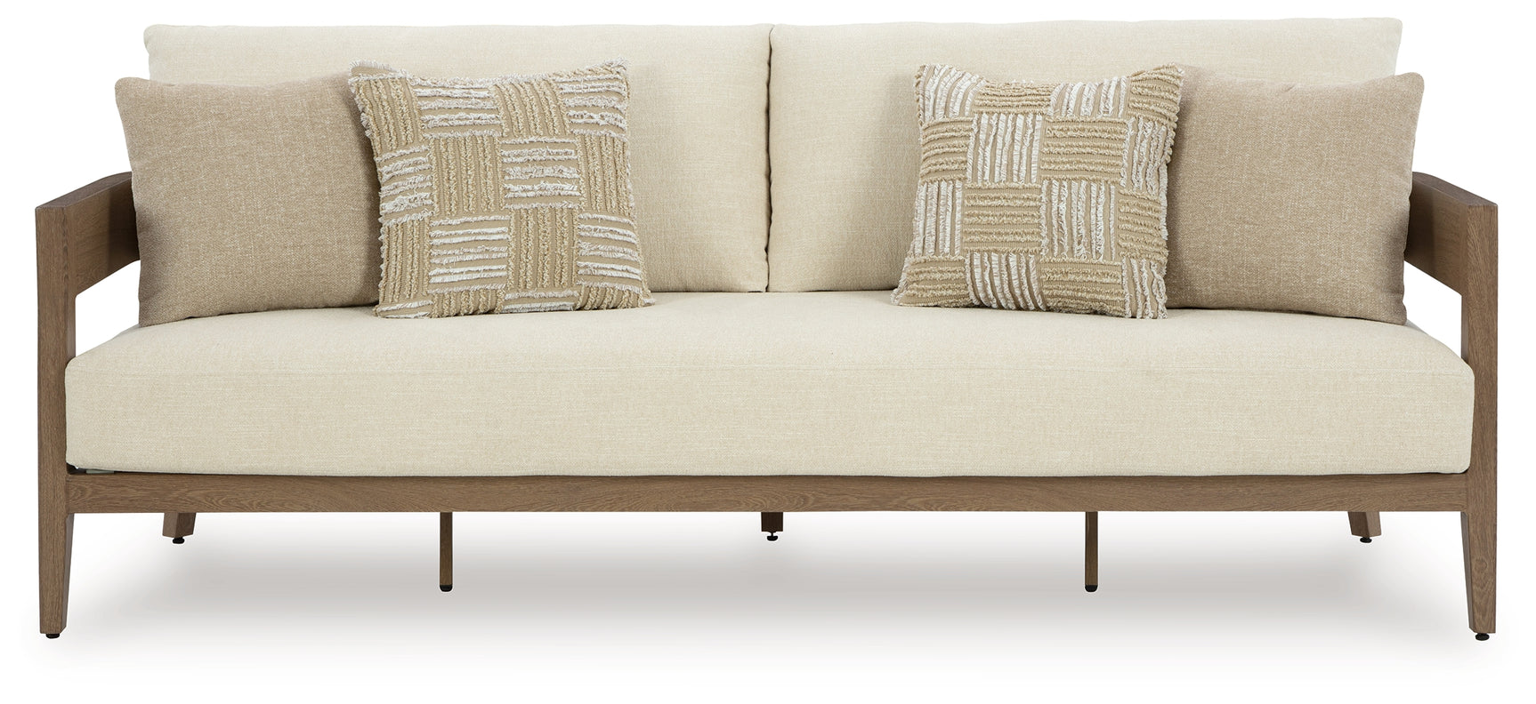Serene Outdoor Loveseat head-on angle