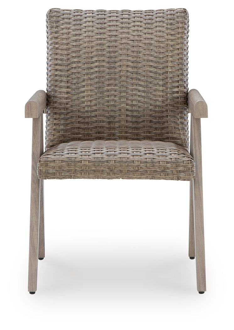 Cliff Beige Trails Outdoor Dining Table and 4 Chairs