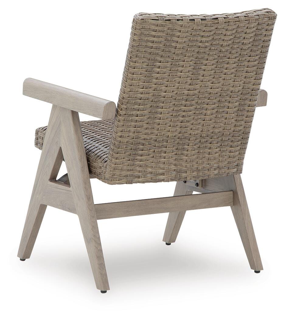 Cliff Beige Trails Outdoor Dining Table and 4 Chairs