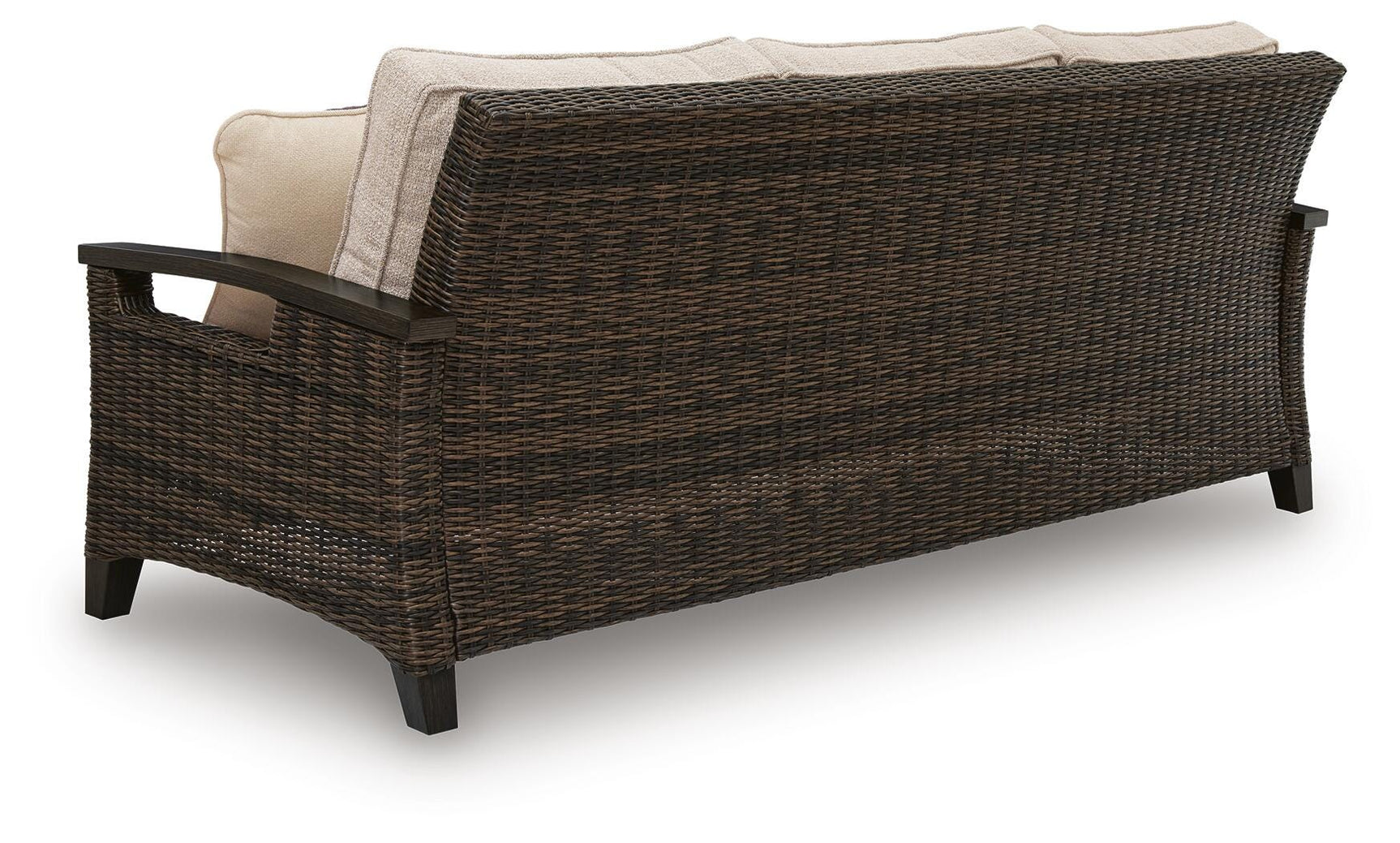 Back view of Monterey outdoor sofa and loveseat