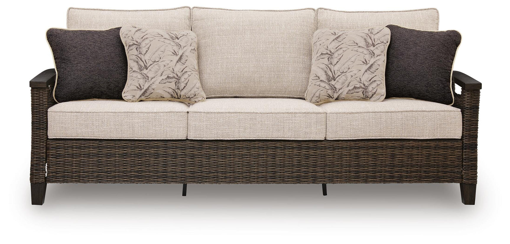 Loveseat head-on view