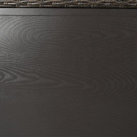 Grasson Lane Brown Coffee Table showing rectangular shape and finish