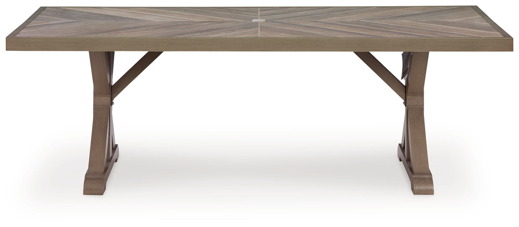 Laguna Heights Outdoor Dining Table head-on view