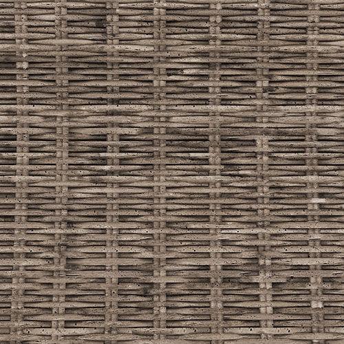 Beachcroft Beige Sofa woven wicker texture detail