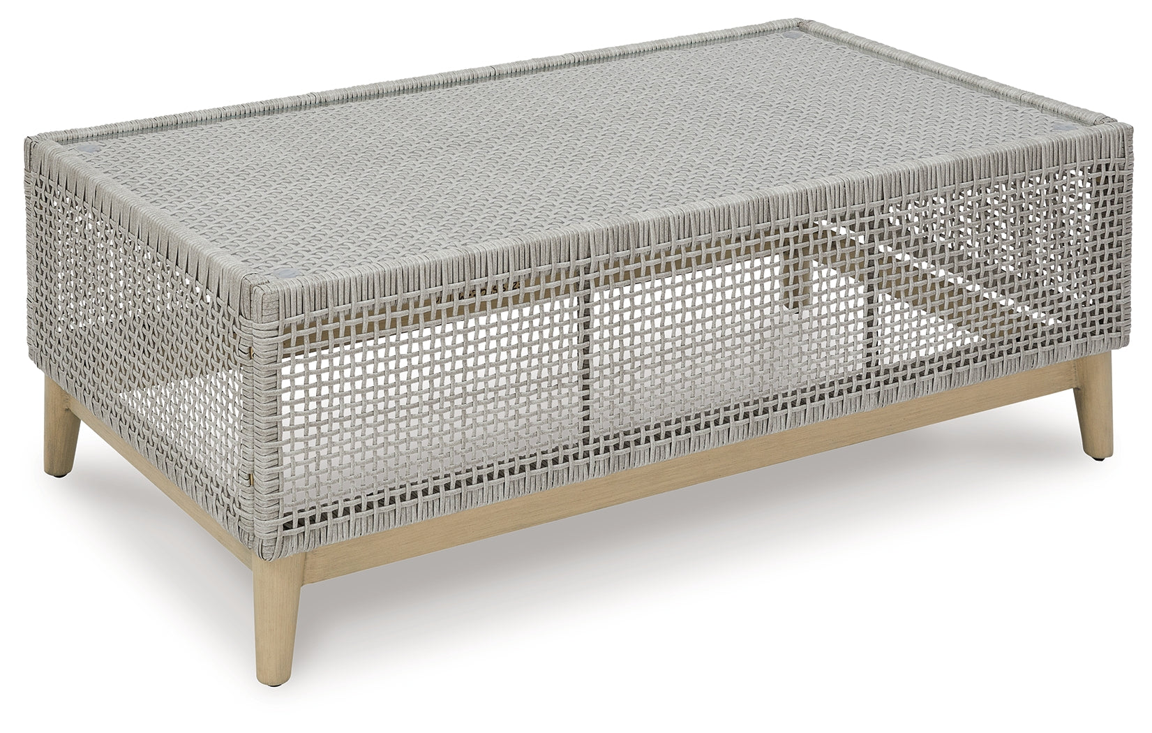 Seton Gray Creek Outdoor Sofa and Loveseat with Coffee Table
