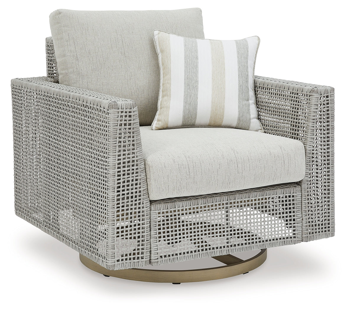 Seton Gray Creek seat cushion close-up