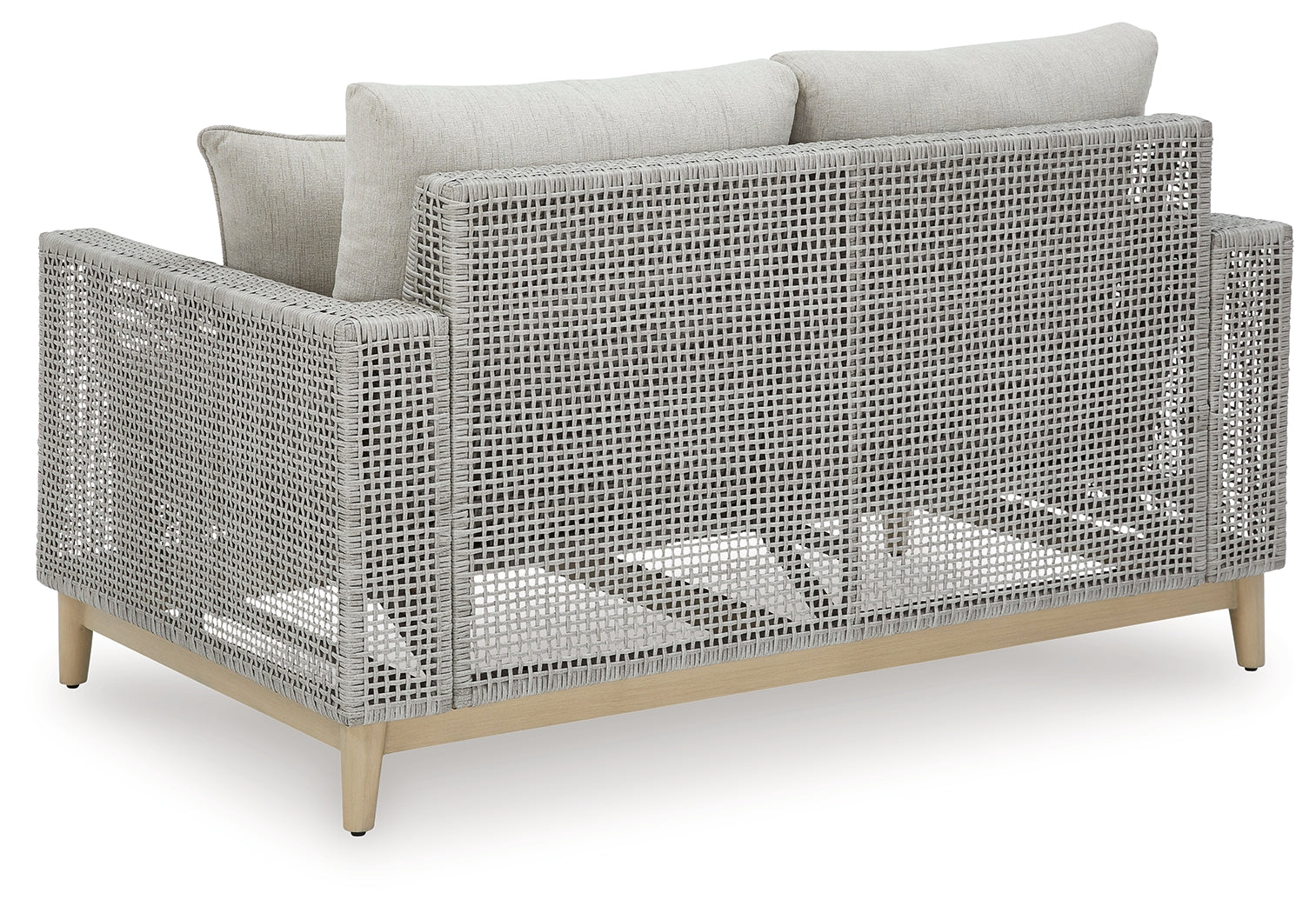 Seton Gray Creek Outdoor Sofa and Loveseat with Coffee Table