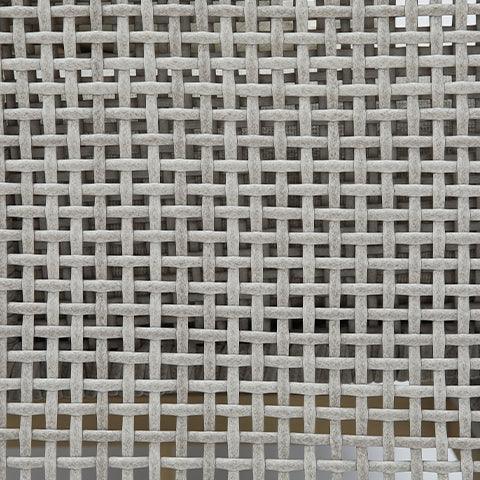 Seton Creek resin wicker and metal frame detail