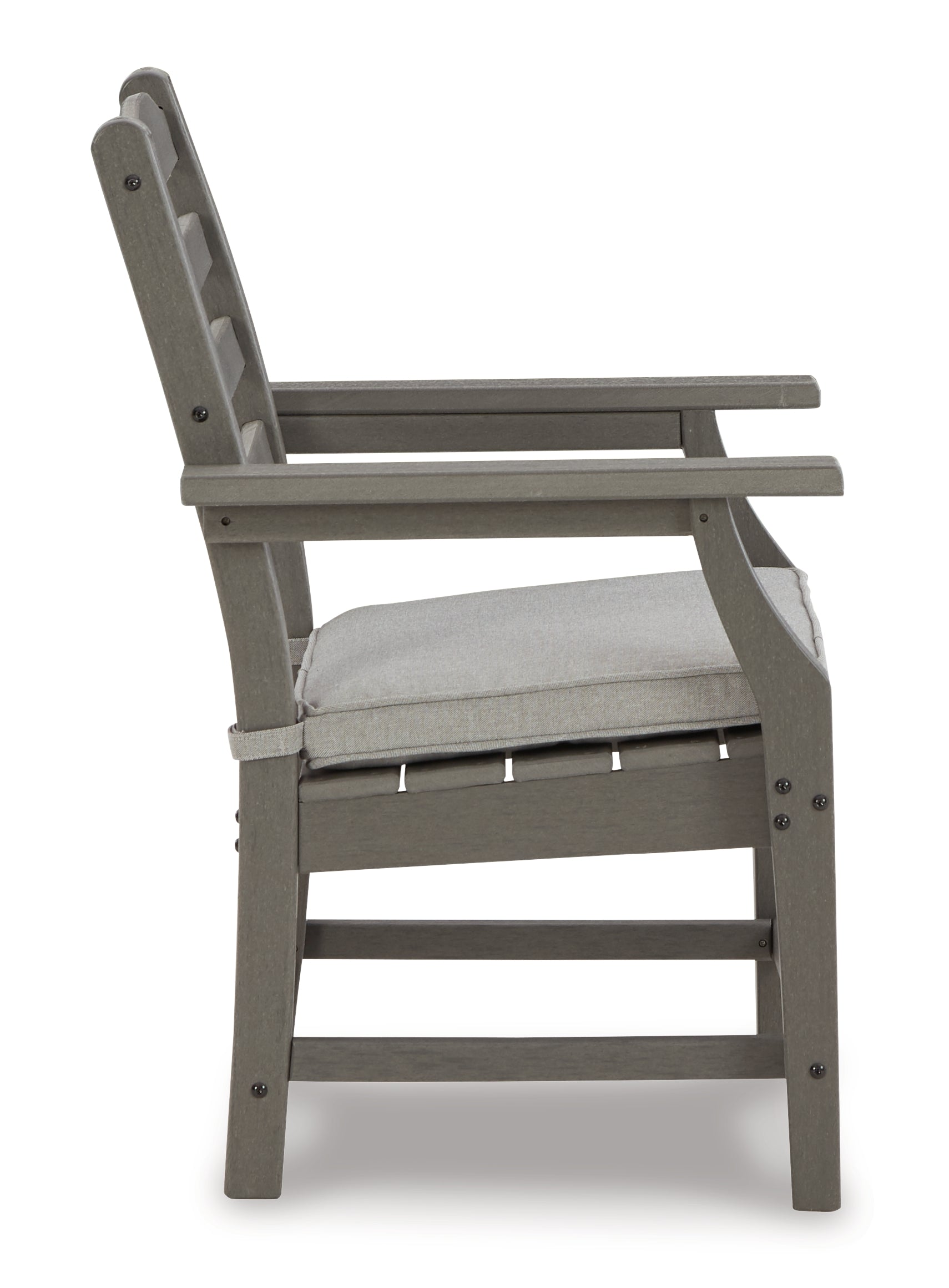 Table leg and frame close-up