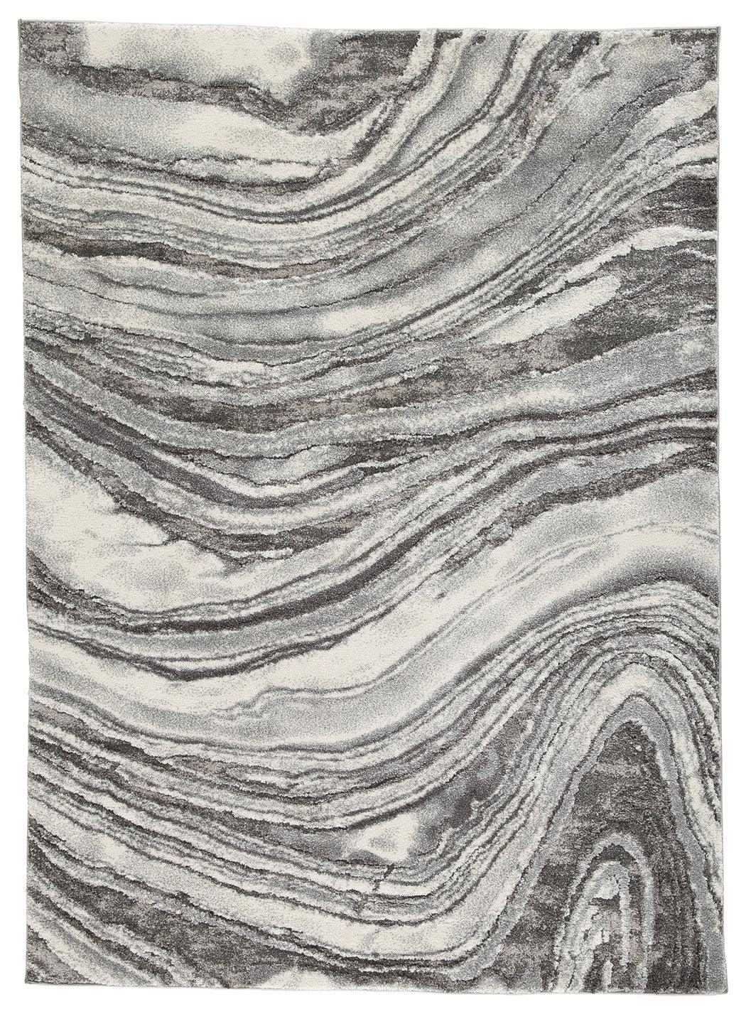 Wysdale Ivory Gray rug close-up texture detail