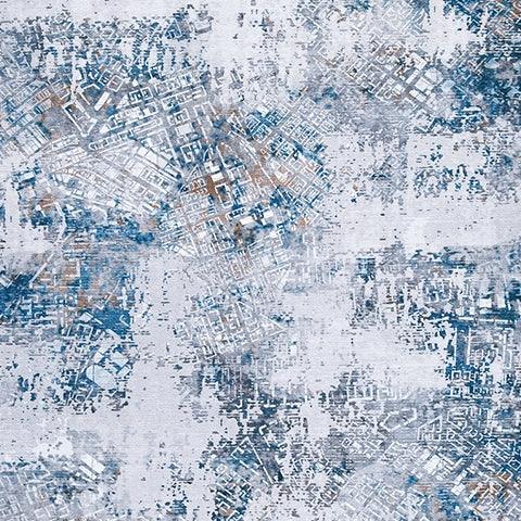 Garyard Multi 5x7 rug color swatch sample