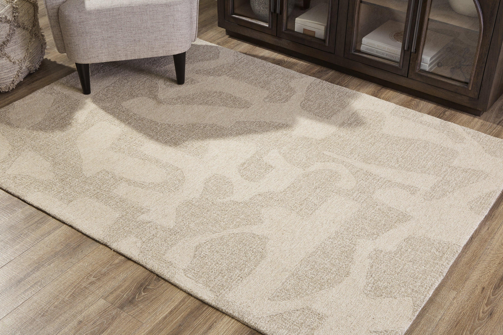 Ladonia Linen/taupe 8' X 10' Rug - Ella Furniture