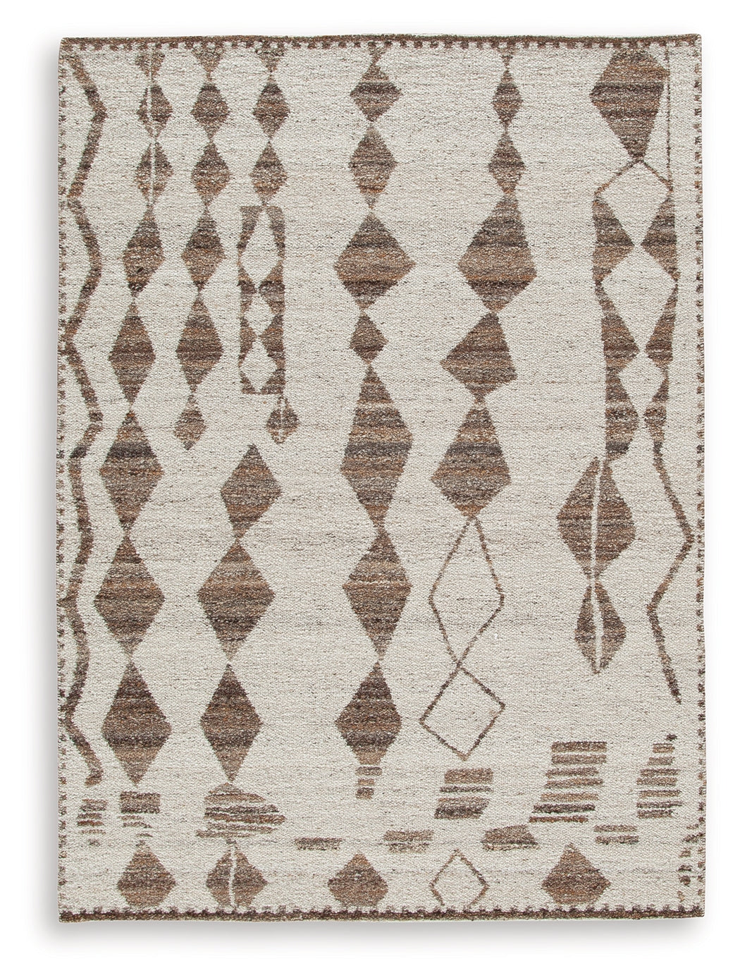 Detailed close-up of Brettler medium rug pattern