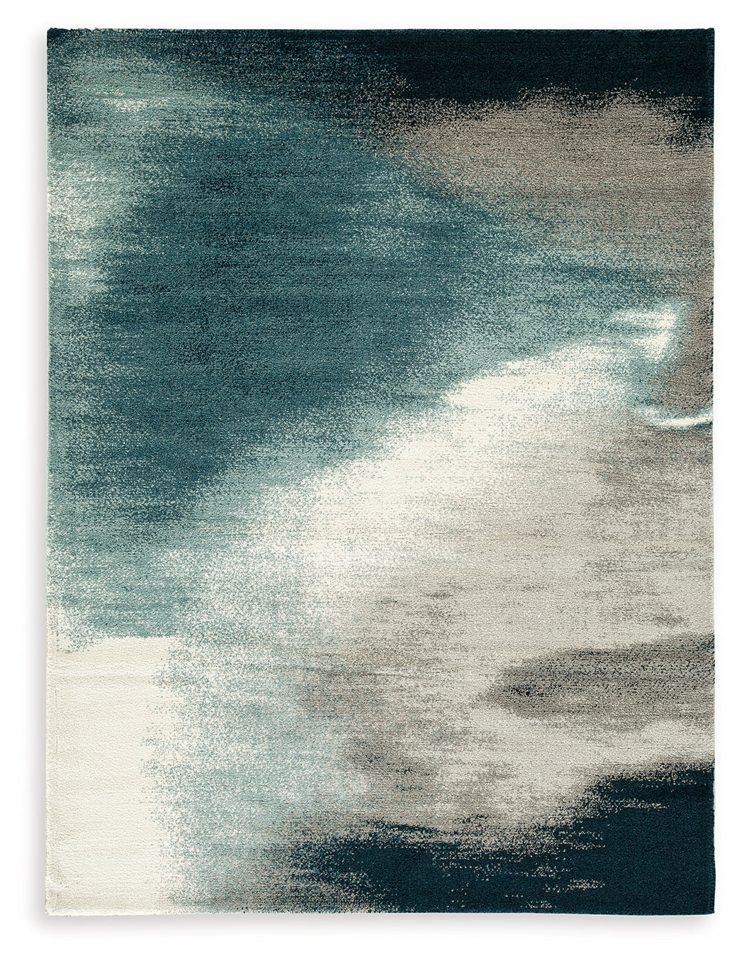 close-up of Brentward rug abstract pattern