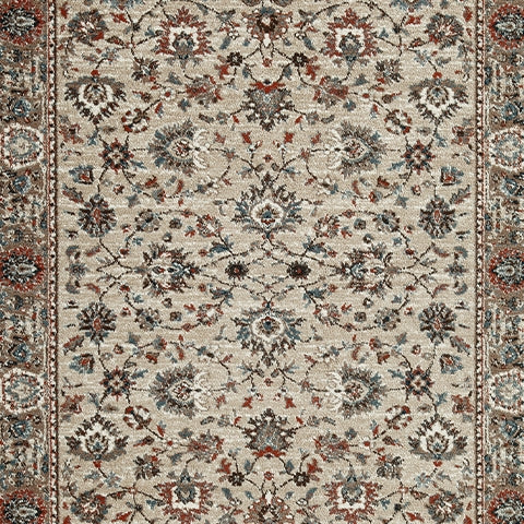 Color swatch sample of shades in Beritham rug