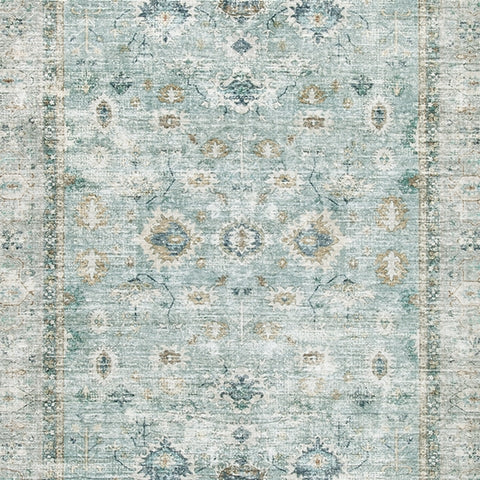 Ladstoney color swatch showing teal, beige, ochre