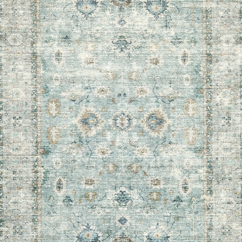 Ladstoney color swatch showing teal beige and ochre tones