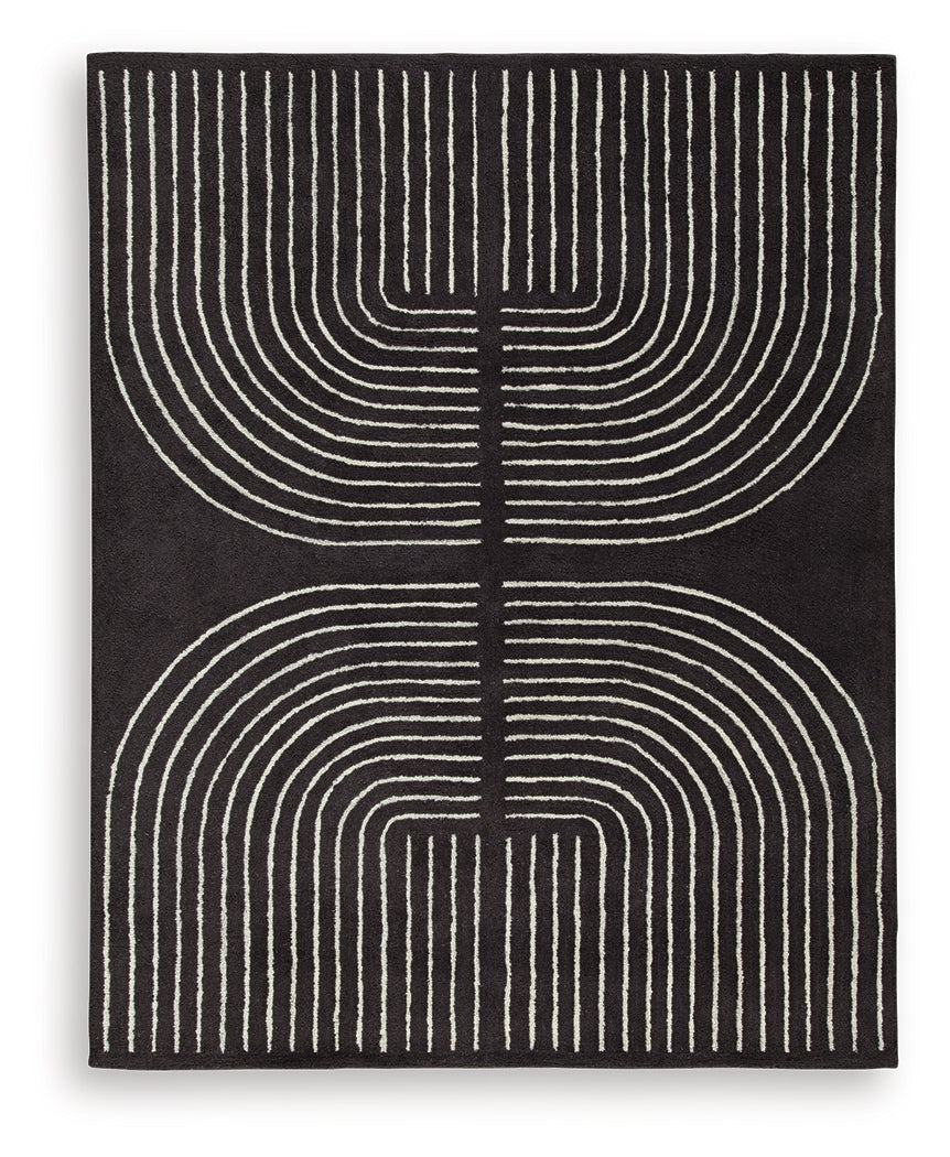 Eldonmore rug detailed pattern close-up