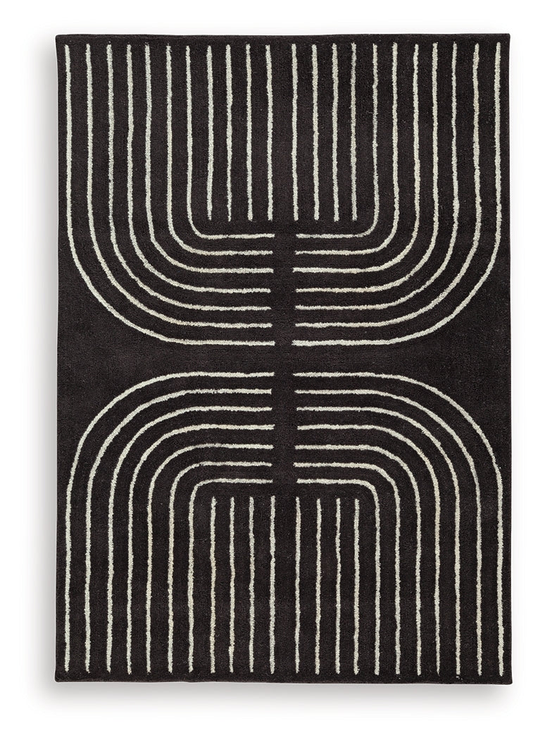 Eldonmore rug detail close-up showing texture