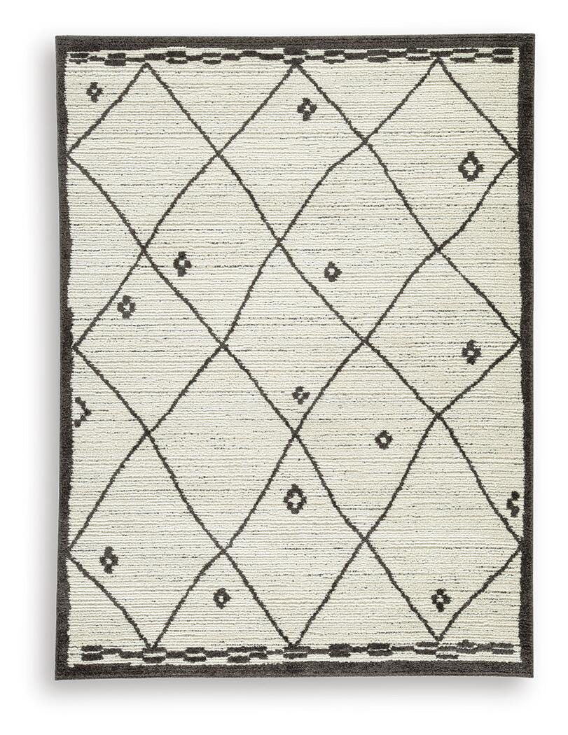 Fenriston Cream/Black Large Rug view 2